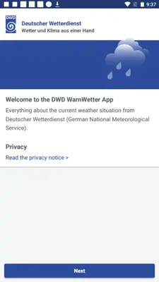 WarnWetter android App screenshot 11