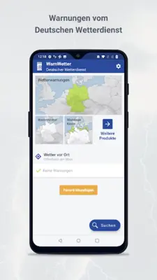 WarnWetter android App screenshot 17