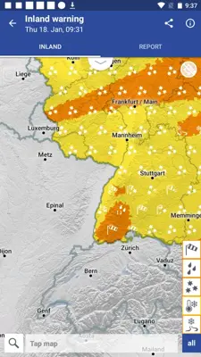 WarnWetter android App screenshot 3