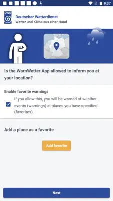 WarnWetter android App screenshot 8